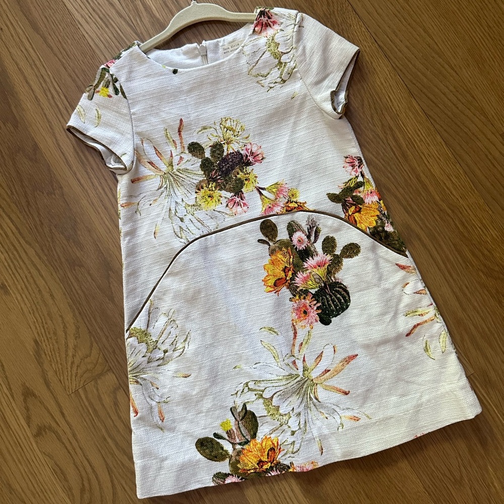 Floral girls Short Sleeve Dress